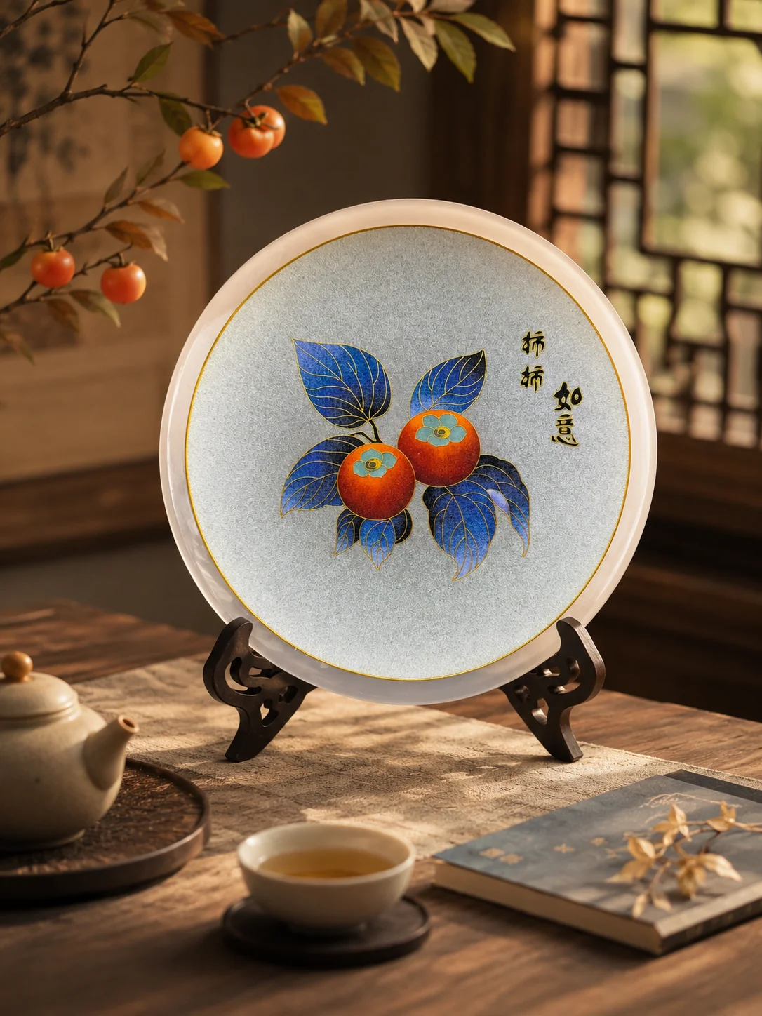 柿柿如意 · 作品细节