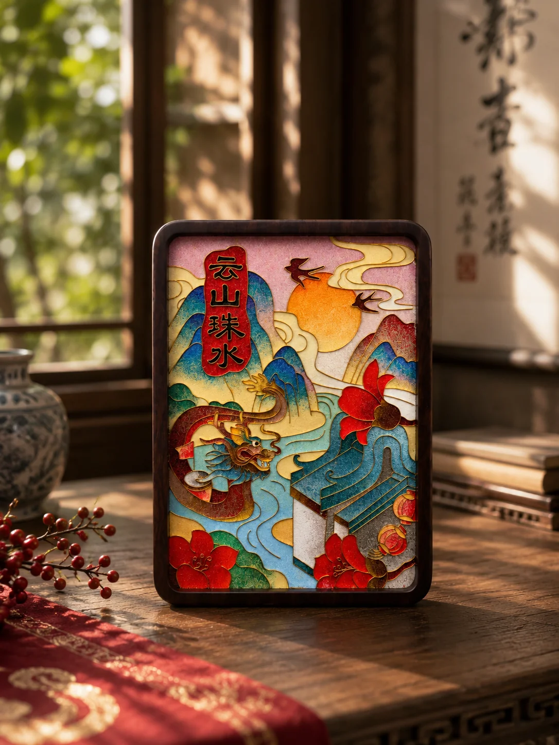 云山珠水 · 作品细节