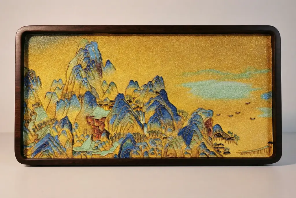 黑檀.千里江山图
