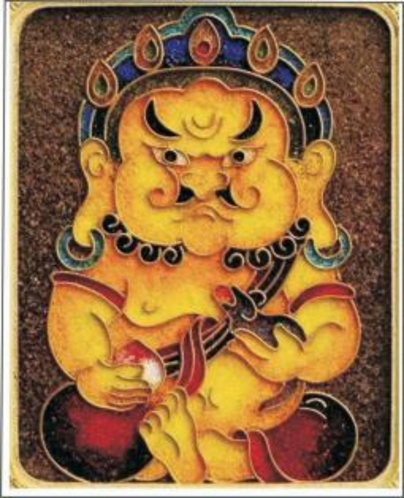 佛牌.萌版黄财神