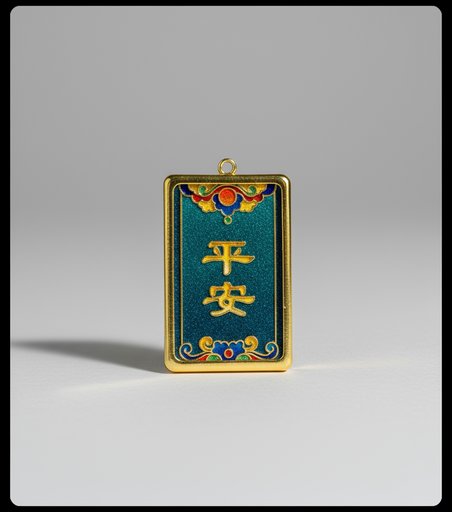 挂件.平安牌