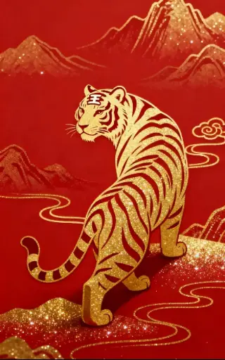 生肖牌.虎