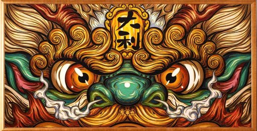 国潮风水画.大利
